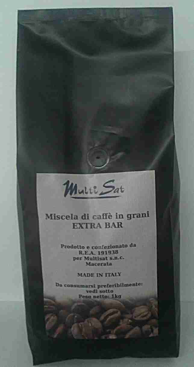 Caffè in grani Multisat Extra Bar 1Kg