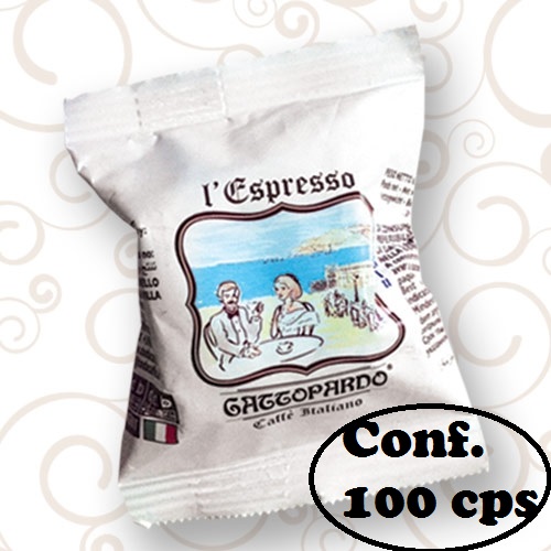 Gattopardo Espresso Blu Conf. 100 cps