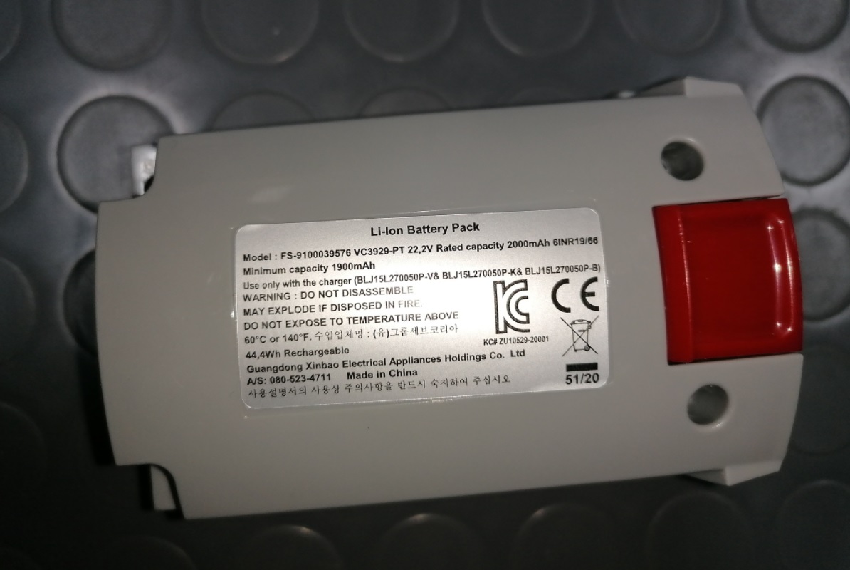 Batteria Rowenta FS-9100039576