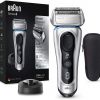 Rasoio da barba Braun Serie 8  8350S Silver Wet&Dry 81666112