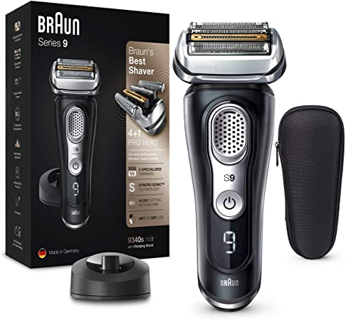 Rasoio da barba Braun Serie 9   9340S Nero Wet&Dry 81666378